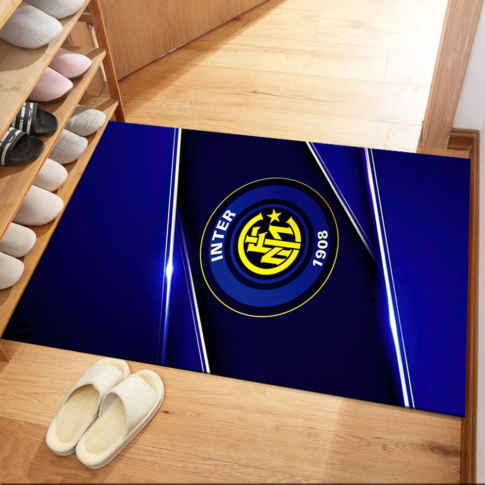 Inter Milan Area Rug Perfect For Study Room Living Rooms Game Room Foyer Antislip Rug Decorate Offices Luxury Gift For Birthday Christmas Wedding