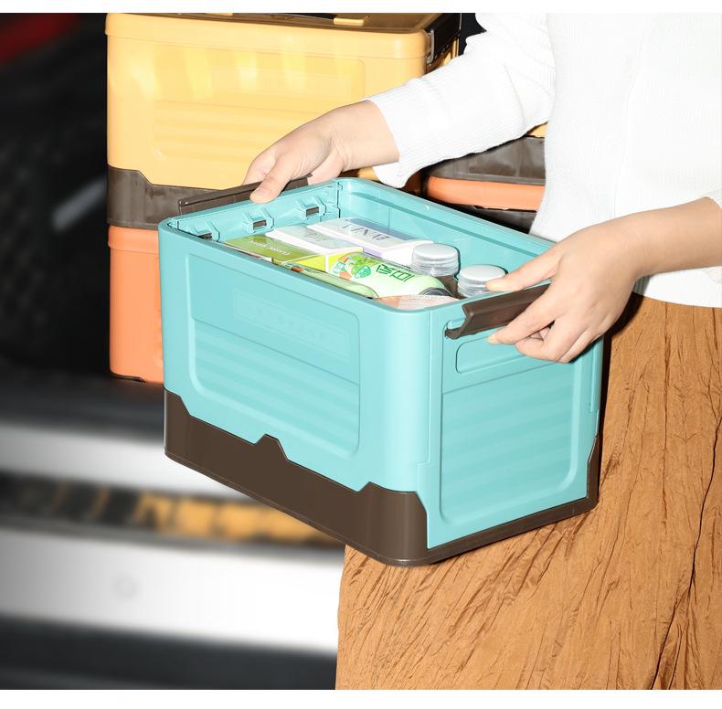 Large Capacity Foldable Organizer Box for Underwear, Socks, Tableware, and More