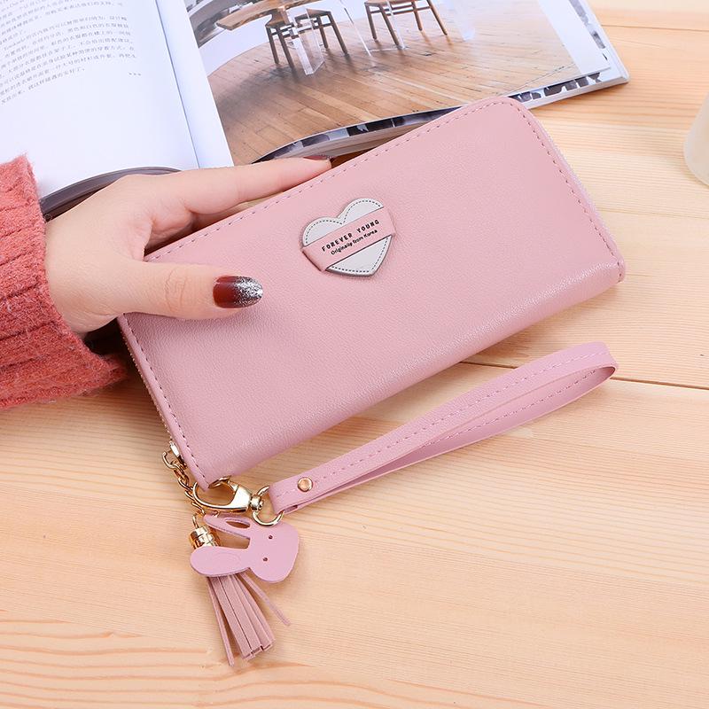long designer wallet