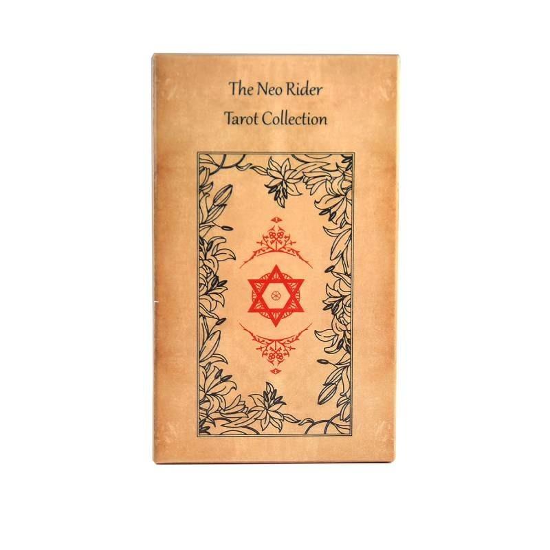 Premium Copper Paper Green Glyphs Lenormand Tarot Cards For Insightful Readings