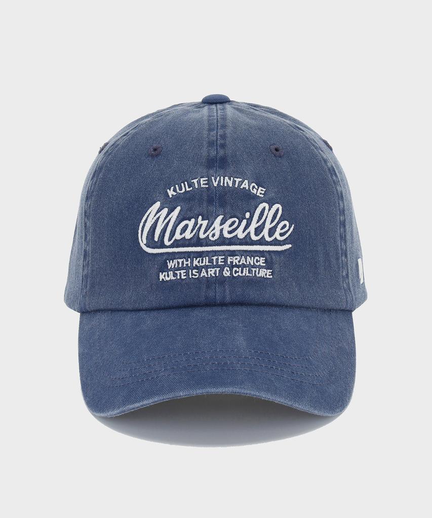 KULTE Vintage Tail Washing Cap Navy