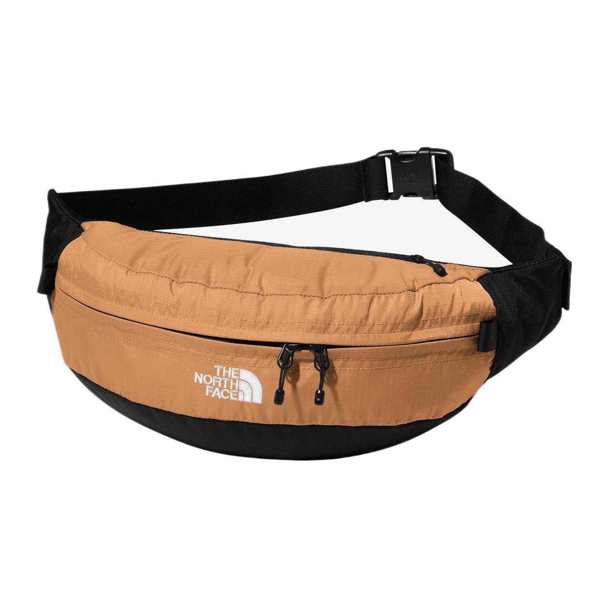 

The North Face Sports Casual Zipper Waist Bag Outdoor Bag Recycled Nylon Unisex waist bag Orange NM72304AB Orange