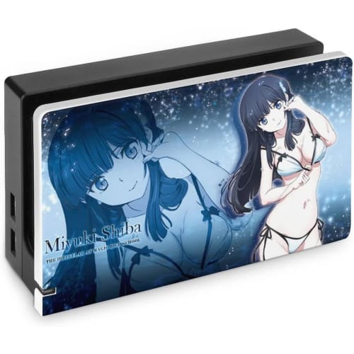 

Switch Base Case, The Irregular at Magic High School: Visitor Arc, Shiba Miyuki Swimsuit, Anime Pattern, PC Material, Durable, Full Protection, Scratc