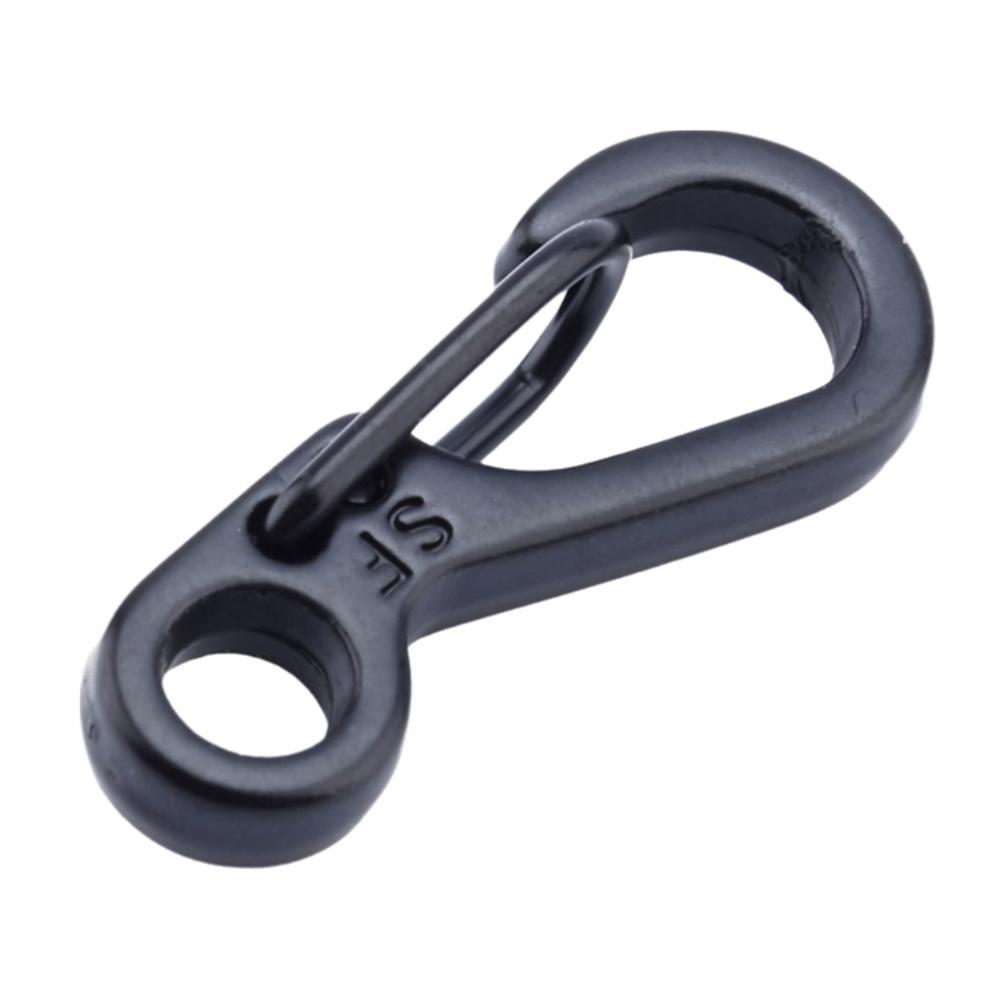 20 Pcs Alloy Mini EDC Carabiner Heavy Duty Snap Spring Clips Spring Snap Hook  Outdoor Hiking