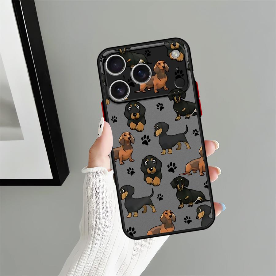 

Interesting Dachshunds Case for iPhone 12 16e 15 Plus 11 17 16 Pro Max 17 Air XS 13 Mini 14 Back Phone Cover iPhone17 Pro
