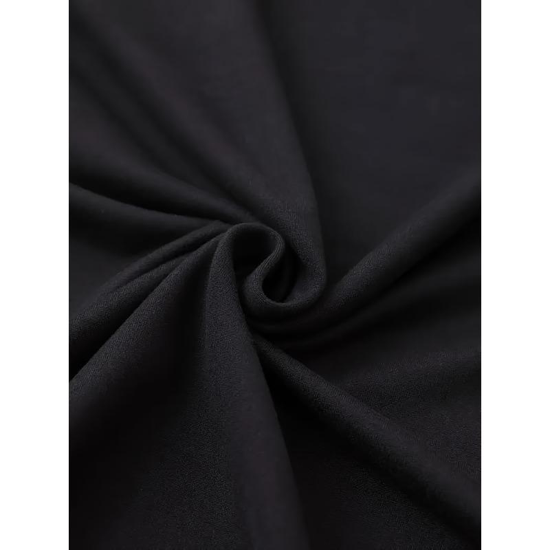 European Size Stylish printed short sleeve T-shirt for women, crew-neck medium stretch, fabric, suitable for all seasons