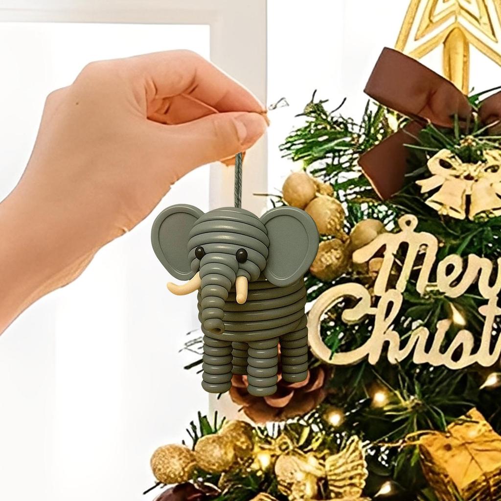 Christmas Button Animal Craft Family Interaction Toy Christmas Button Ornament Crafting Set For Kids Teens Adults Children