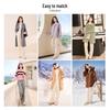 Xiangying Women's High-Waist Straight-Leg Casual Pants