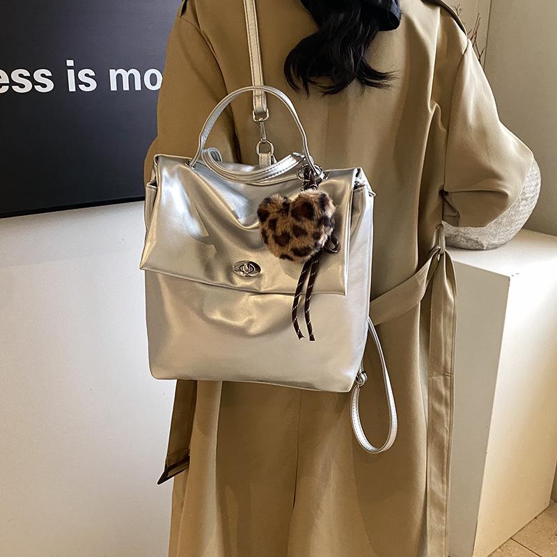 Student Class Backpack Women's 2025 New Trend Fashion Student Bag Premium Versatile Women's Bag