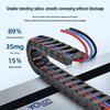 Nylon Drag Chain 101518 Bridge Type: Outdoor, High Temperature Resistant, Industrial, Full/Semi-Enclosed.