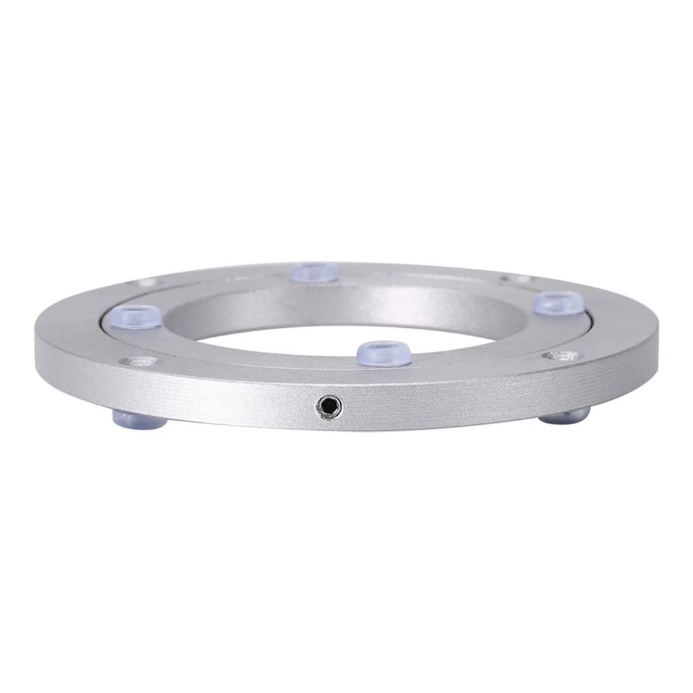 Rust Resistant Aluminum Table Turntable Smooth Round Table Swivel Plate Restaurant