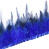 Dyeing Rooster Feathers Trim 4-6Inch Chicken Feather Fringe Ribbon for Clothing Accessories Wedding Decoration Plumas for Crafts