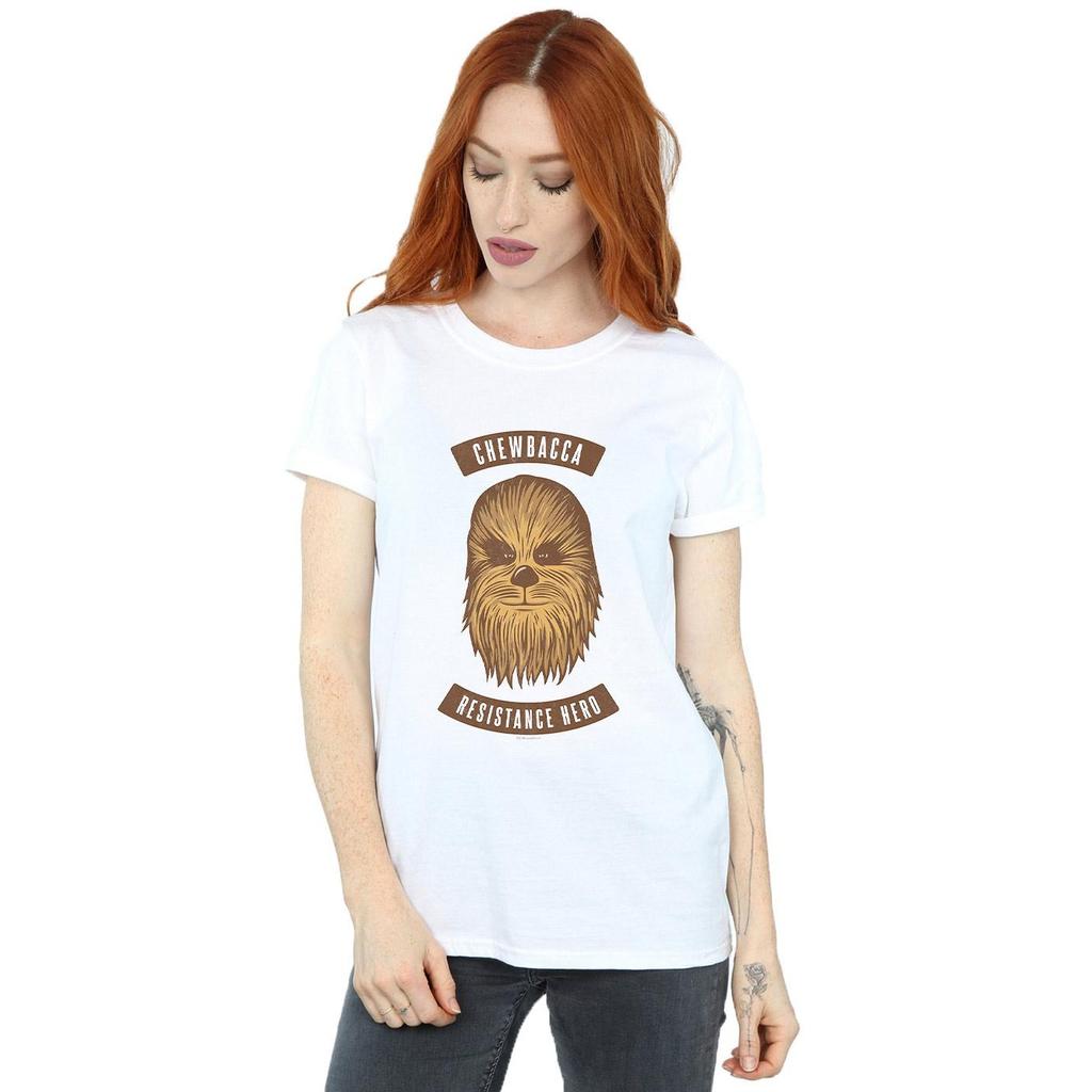 Star Wars The Rise Of Skywalker Womens/Ladies Chewbacca Hero Cotton T-Shirt
