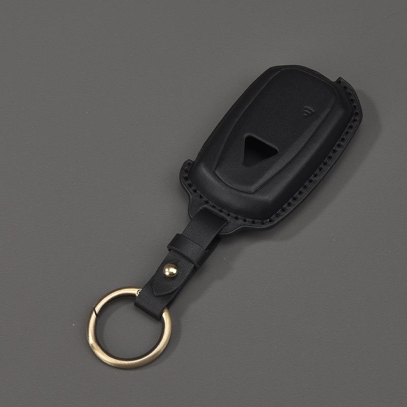 

Motorcycle Key Cover for Triumph Speed Triple XC XE Scramble 1200 Rocket III Leather Key Case Holder Keychain чёрный