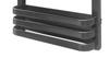 Bathroom Radiator Luxrad Piatto Due 72.6x43 Cm Zbd Black 652w