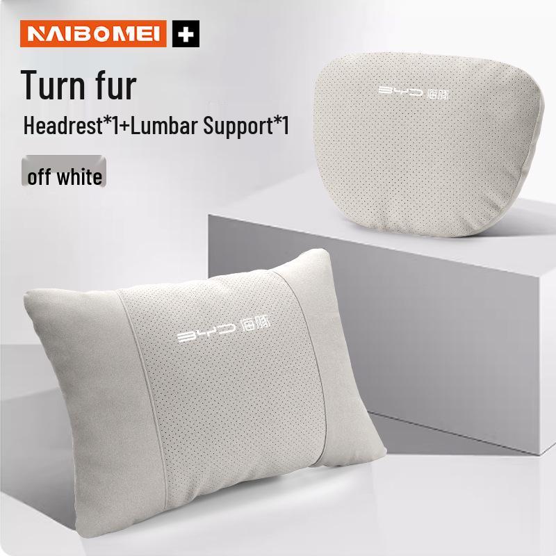 Car Headrest & Lumbar Support Cushion for BYD Dolphin – All-Season Neck Protector
