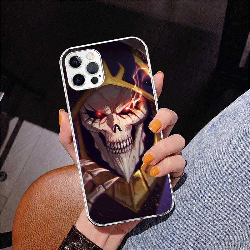 Overlord Anime Phone Case For iPhone 17 Air 16 Pro Max 16E 15 + 14 Plus 11 12 13 Mini 7 8 SE Gift Print Cover Fundas 17 Air 16 P