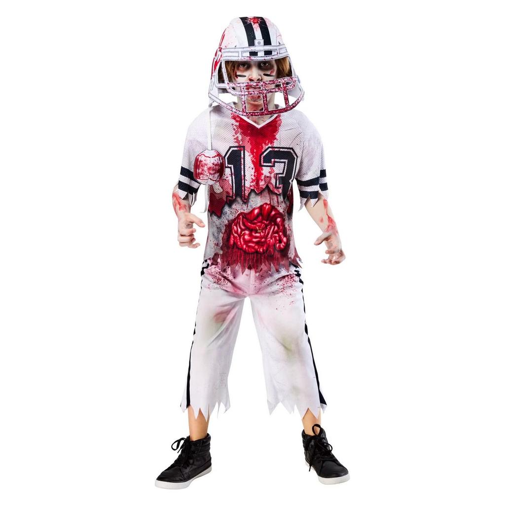 Bristol Novelty Unisex Adult Zombie Football Player Costume Set