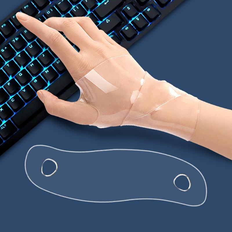 Sebs Wrist Guard Mouse Hand Transparent Soft Sports Protection Pressurized Thumb Fixed Hand Guard Wrist Guard
