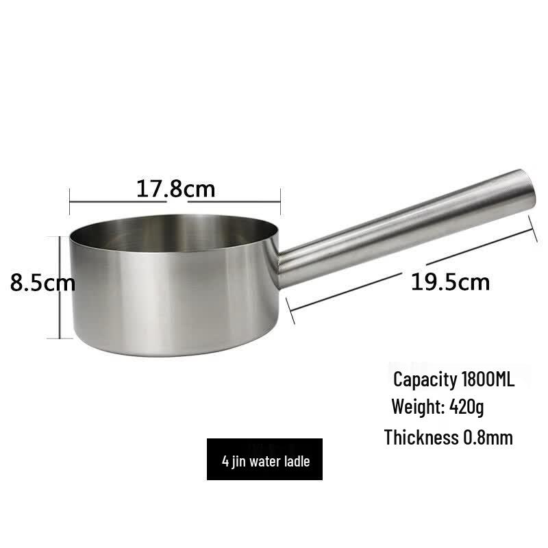 Commercial Stainless Steel Kitchen Ladle & Spatula