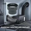 60/75mm Parking Heater Accessories Car Heater Exhaust Pipe Round Piece Exhaust Ducting Joiner Connector For Eberspacher