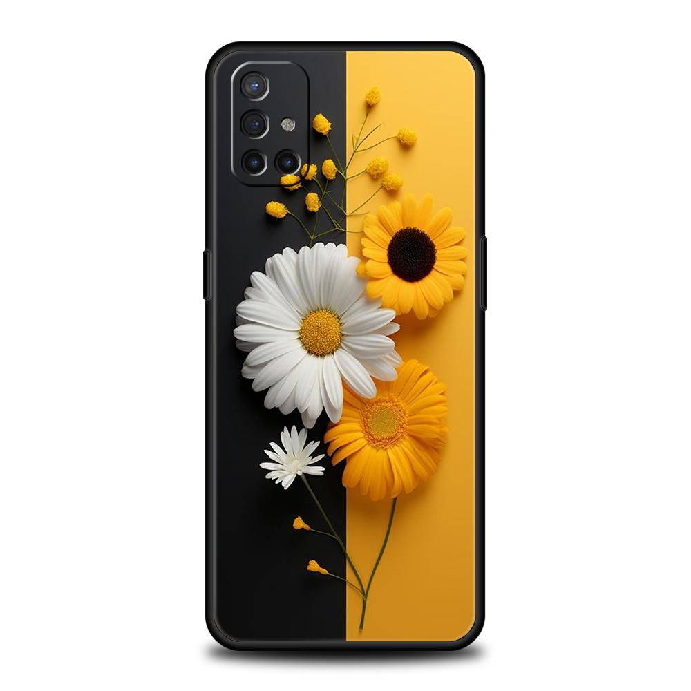 Sunflower Phone Case for Oneplus 11 10T Nord N100 N10 10 7 8 9 9R 7T 8T N200 CE 2 9RT Pro 5G Silicone Cover Shell Capas Bags TPU