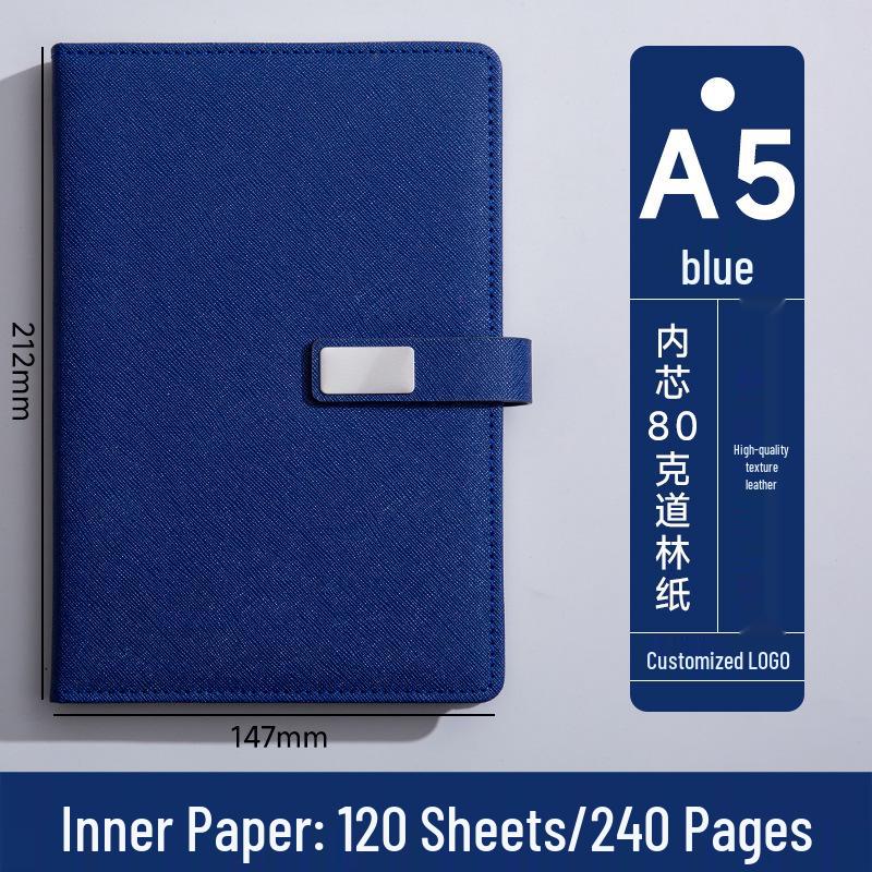 A5 Premium Notebook Gift Set for Business Meetings with Customizable Logo