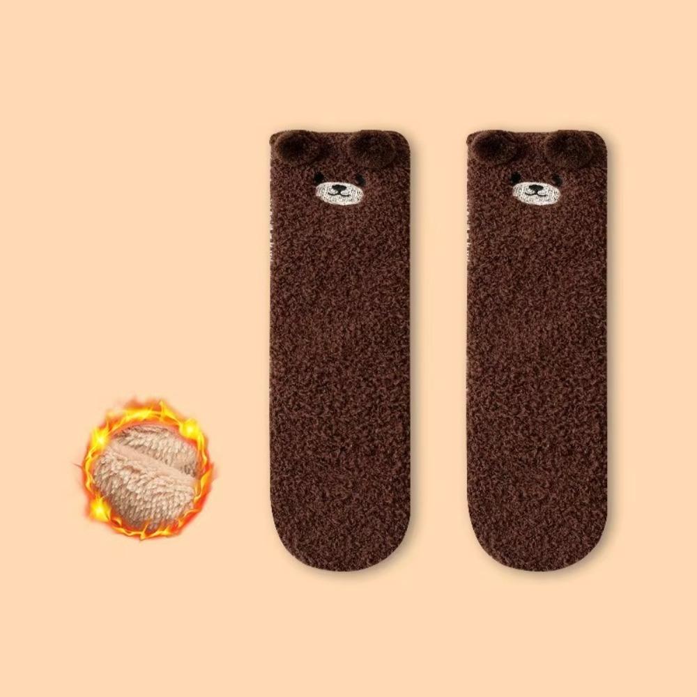 Coral Velvet Infants Stocking Thickened Plush Socks High Quality Baby Socks  for  0-5year Kids