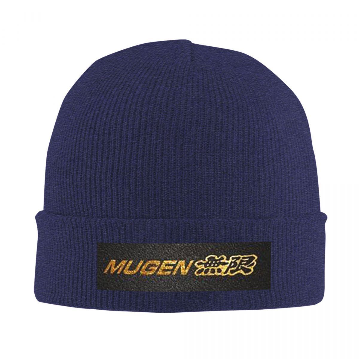 

Mugen Motorsports Power Warm Knitted Cap Fashion Bonnet Hat Autumn Winter Outdoor Beanies Hats for Men Women Adult One Size