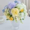 Silk Silk Artificial Flowers Vase Decorations Wedding Wreath Bridal Bouquet  Wedding Ceremony