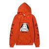 Kakegurui Runa Yomozuki Hoodie Unisex Fleece Sweatshirt Black White Anime Portrait Japanese Text Sleeve Autumn Winter Pullover