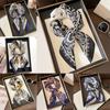 Bohemia Style Square Scarf Hijab 70x70cm Smooth Bandana Imitation Silk Scarf  for Women Female