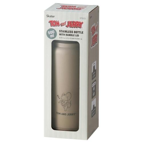 Skater Insulated Stainless Steel Mug, 500ml, with Screw Handle, Tom and Jerry Nap Design, STSC5-A