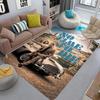 007: No Time Die Carpet Floor Mats Living Room and Bedroom Mats Art Doormat Office Chair Cushion