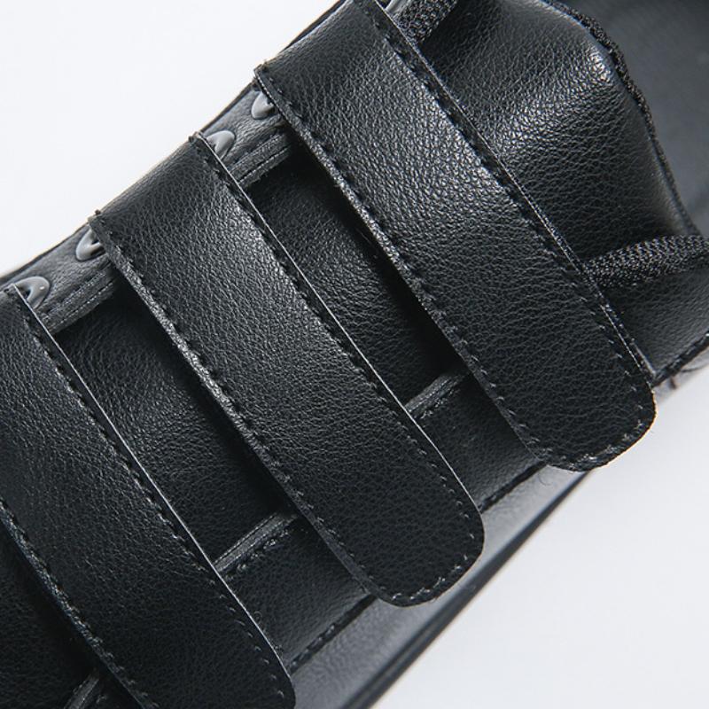 Marken Leder Freizeitschuhe Bequeme Einfarbige Sneaker Herren Allround Outdoor Walking Schuhe Designer Skateboard Schuhe Herren