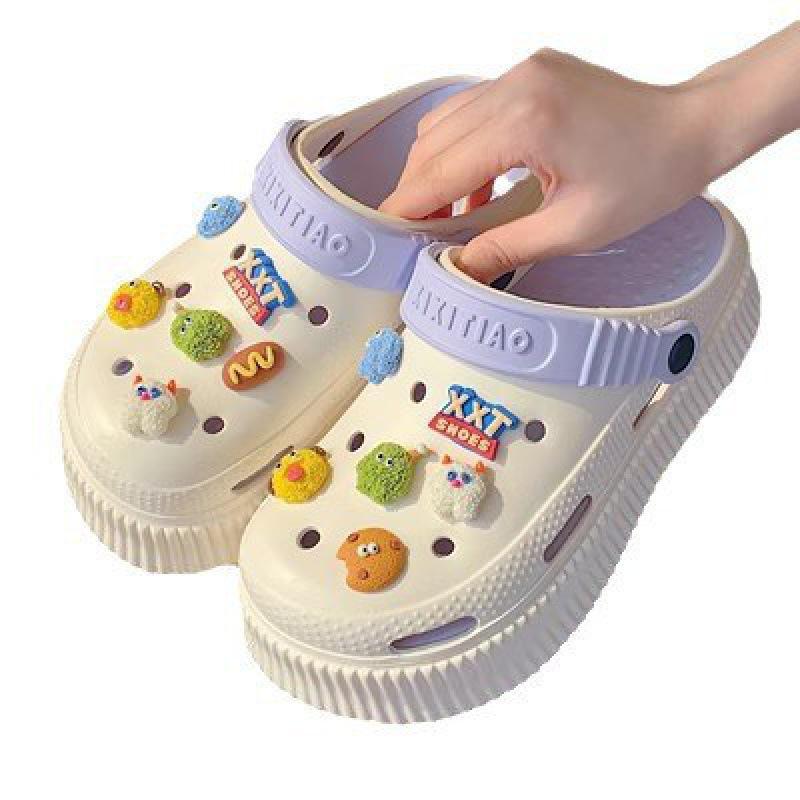 Women's Height-Boosting DIY Closed-Toe Platform Sandals