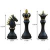 Chess Pieces Statue Sculpture Ornament Collectible Figurine Furnishing Home Contemporary Office