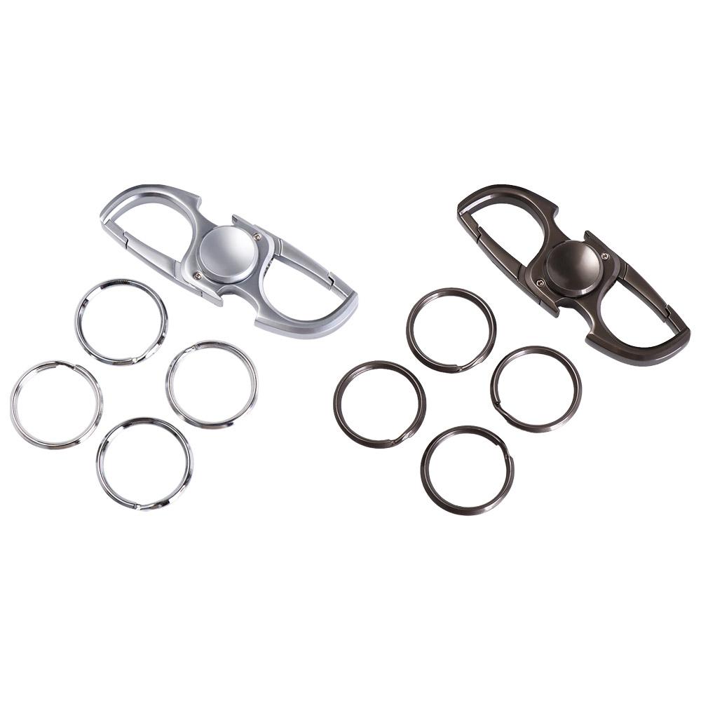 Stainless Steel Fidget Bottle Opener Hand Spinner Car Key Waist Pendant  Kids