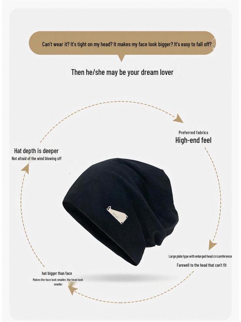 Women's Slouchy Beanie: Stylish, Roomy, Postpartum Turban Hat