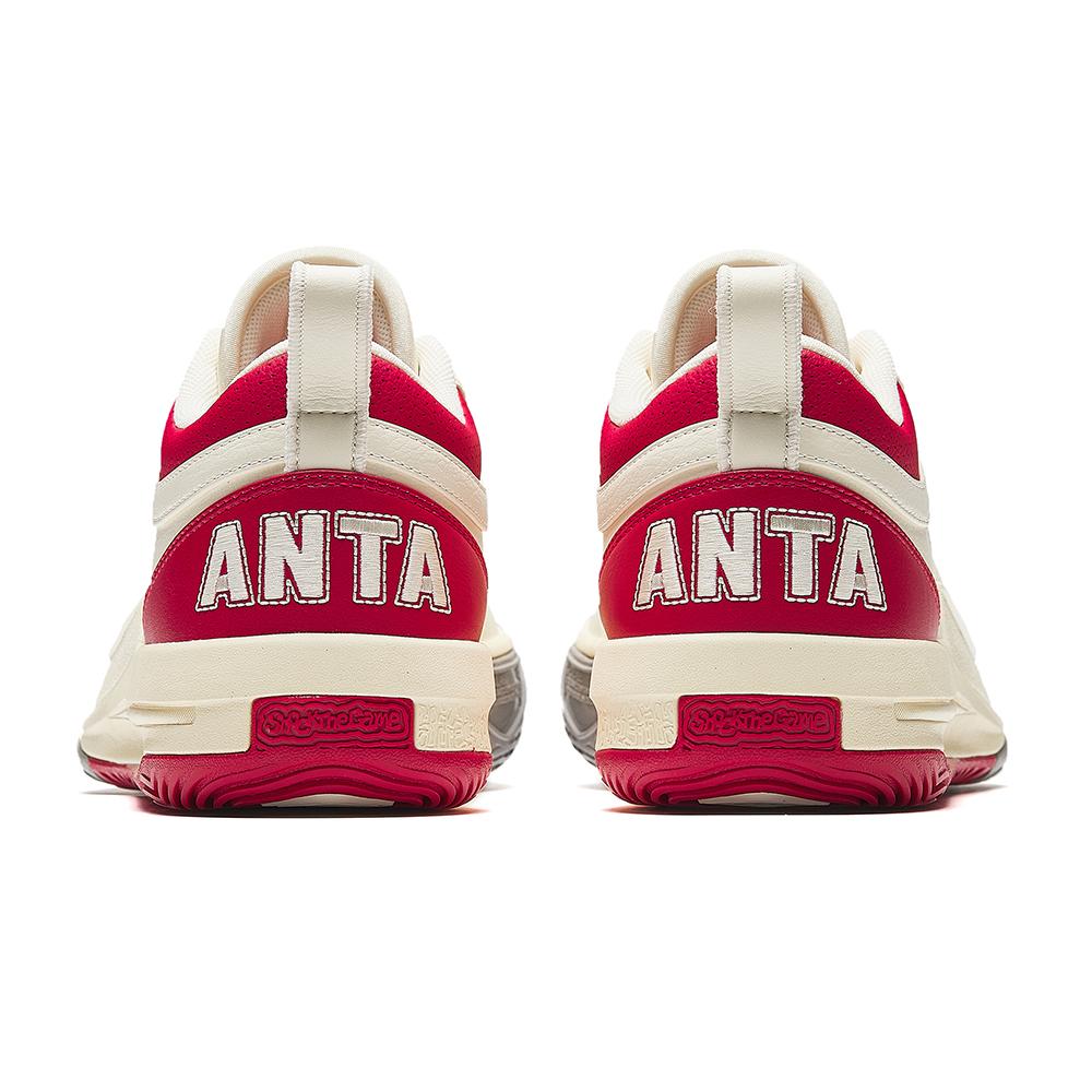 Anta Fong Mang 1 Style Comfortable Fashion Non-Slip Wear-Resistant Support Low-Top Nitrogen Technology Basketball Shoes Men Sneaker 912521106S-1