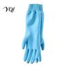Rubber Dishwashing Gloves Fleece Lined for Housework, Waterproof PVC Cleaning Gloves, Anti-slip Thermal Kitchen Grip Warm Velvet Lining Laundry