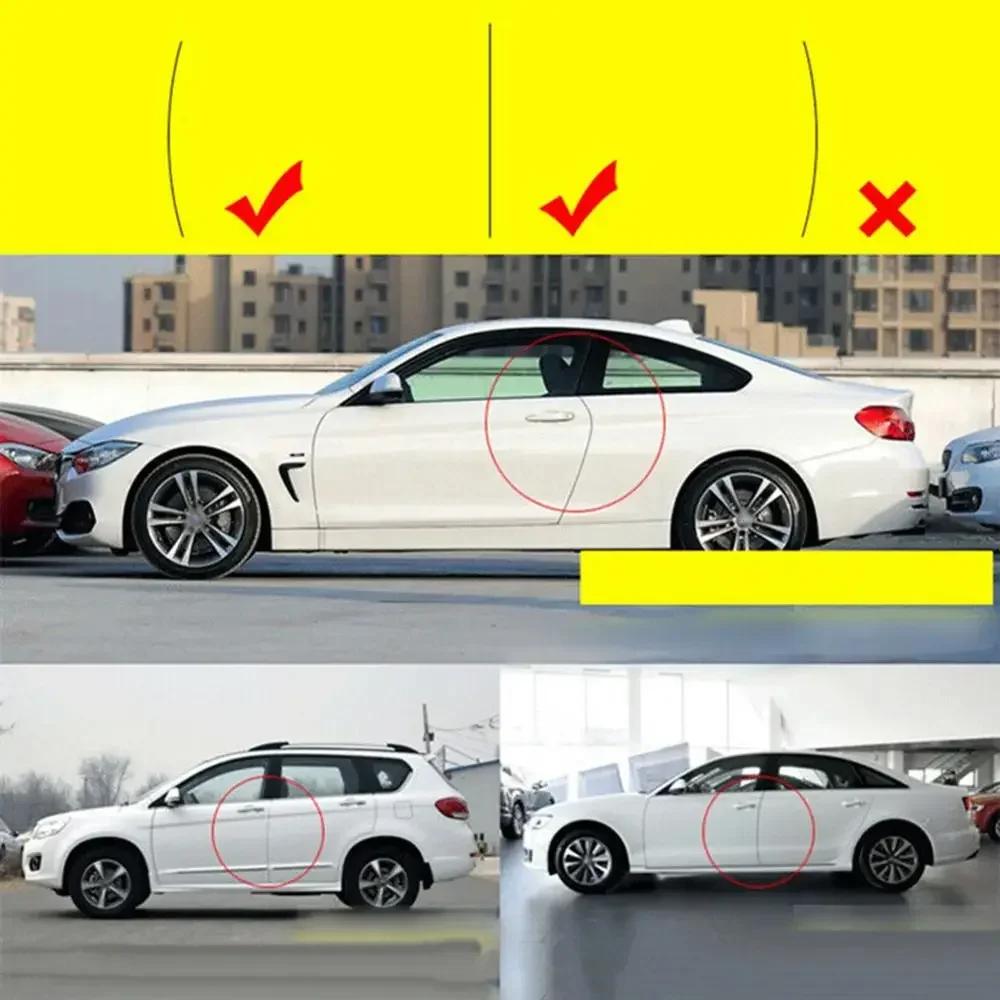 4PCS/Set Universal Car Door Edge Guards Trim Molding Scratch Collision Protection Strip Auto Accessories for Auto Crash Barriers