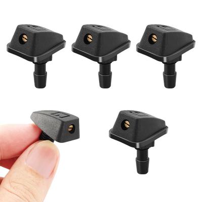 Car Wiper Nozzle 4pcs Replaceable Rotating Nozzle Fan Washer Nozzle Universal