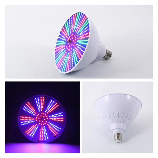 Dálkové ovládání LED osvětlení bazénu Vysoký jas Úspora energie RGB Změna barvy podvodního osvětlení bazénu Náhradní žárovka