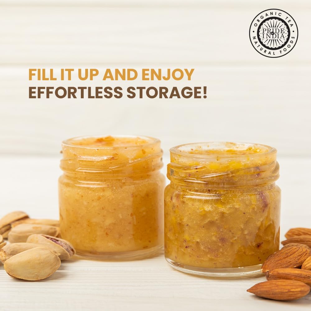 Klares PET Quadratisches Vorratsglas, 16 oz, Luftdicht & Leicht zu Greifen, Fassungsvermögen für Zucker, Gewürze, Nüsse, Samen, Tierleckerlis