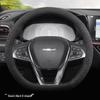 Changan Oshan X5 Plus/Z6/X7 Plus Ultra-Thin Suede Steering Wheel Cover - Sweat-Absorbing, Special Grip for Summer