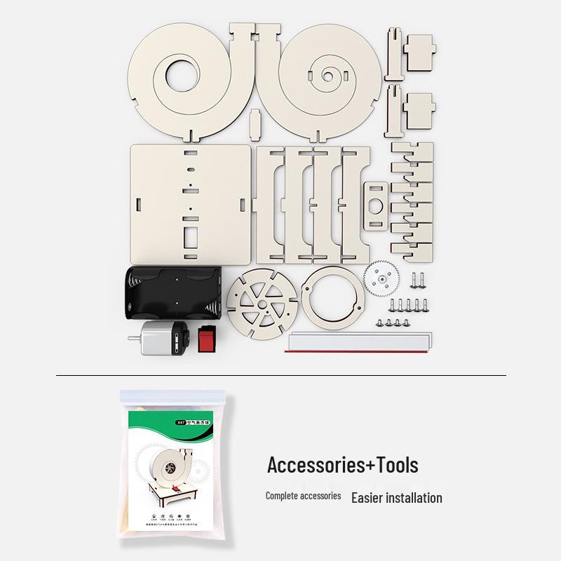 DIY Electric Air Suspension Ball Blower for Children's Science Experiments and Educational Play