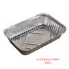 Pack of 10 Aluminum Foil Pans Kitchen Supplies Take-out Containers Food Container Baking Plate Stackable Single-use Pan