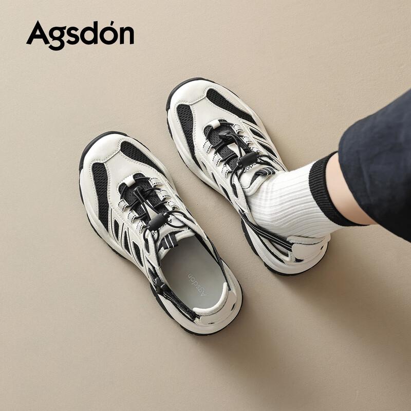 Agsdon Women s Thick-Soled Outdoor Sport & Hiking Shoes 37