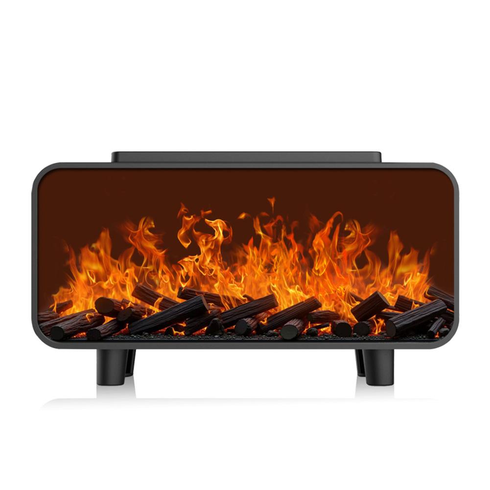 7 Colors Light Fire Aroma Diffuser Mute Work Ultrasonic Aroma Humidifier Flame Fire Diffuser Humidifier for Home Office Yoga Spa